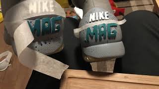 Part 3 - Nike Mags - modifying a cheap pair