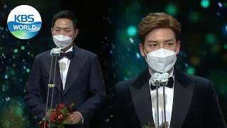 Excellent Actor Award (Daily Drama) - Kang Euntak, Kim Yoosuk I KBS WORLD TV 201231