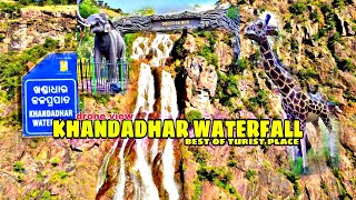 Khandadhar waterfall sundargarh odisha best of picnic SPOT 2nd highest water fall / bonai/ 2022