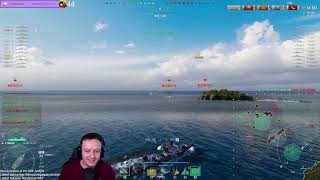 Lüshun turrets go BRRRRRRRRRRRRRRRRR - World of Warships