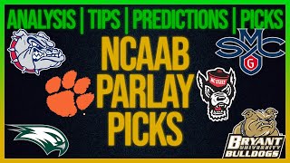 FREE College Basketball 3/8/22 CBB Parlay Picks and Predictions Today NCAAB Betting Tips & Analysis