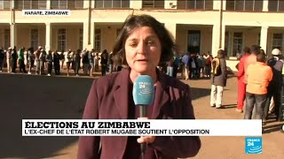 Au Zimbabwe, premières élections depuis la chute de Mugabe