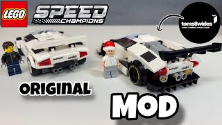 Pikes Peak Lamborghini Countach / LEGO Speed Champions ReBrickable Mod!