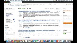 Database Instruction - Business Source Complete