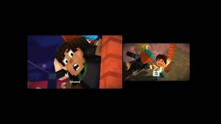 Minecraft:Storymode Netflix Vs Minecraft Storymode original