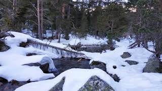 Lac de Gaube / Hiver / Cauterets.