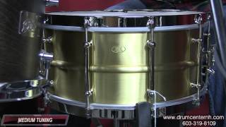 AK Drums Brass Standard Snare Drum 6.5x14