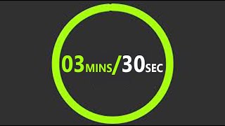 3 minutes Interval Timer / 30 seconds rest Timer