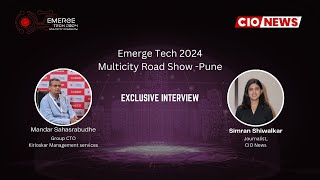 Mandar Sahasrabudhe Shares His Experience at EmergeTech Multicity Chapter Pune |