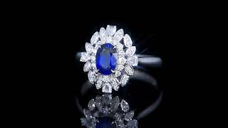 1.14ct Luxurious Royal sapphire ring