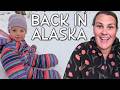 Back Home in COLD Alaska | Sauna Update and Back To Reality After Vacation!