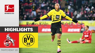 BVB Outclasses Cologne | 1. FC Köln - Borussia Dortmund 0-4| Highlights | MD 18 – Bundesliga 2023/24