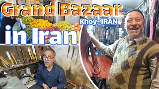 Khoy Grand Bazaar -Walk and Explore Iran - Khoy - IRAN 2024