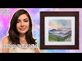 Misty Mountains Watercolor Tutorial | Bannie’s Artistry