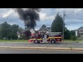 Working Fire Response - Fairfax County Fire and Rescue