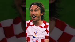 Luka Modric in tears after finishing in 3rd place!! #shorts
