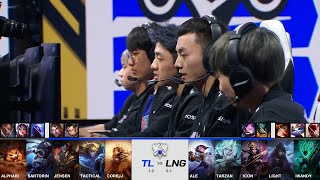 【2021全球總決賽】小組賽 第二天 TL vs LNG