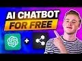 How To Create an AI Chatbot For Free in 2025 (+ Template)