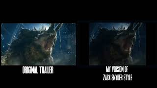 Aquaman 2 The lost Kingdom Original Trailer and Zack Snyder Style Comparison | Aquaman 2 |