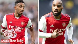 Arsenal stars Aubameyang and Lacazette to miss Brentford clash amid exit rumours - news today