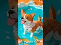 15 paper 柯基welsh corgi leonardo ai paper art 紙雕 arte de papel