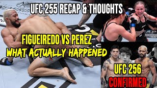 Figueiredo vs Perez What Actually Happened | UFC 255 Recap