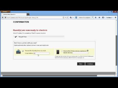 Air Asia web check in Air Asia web check in