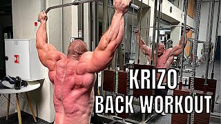 Krizo Back Workout | 6 weeks out of the Amateur Olympia