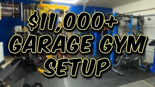 $11,000+ Garage Gym Tour! Insane Home Gym Setup | Rep Fitness, Rogue Fitness, & More!