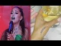 Ariana Grande COVERS Matching Pete Davidson Tattoo With New Ink