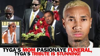 Tyga's Mom Funeral, Tyga's Tribute Is STUNNING!