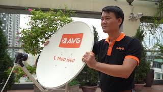 HƯỚNG DẪN LẮP ĐẶT ĐẦU THU DTH CỦA TRUYỀN HÌNH AVG TẠI NHÀ