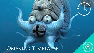 Pokemon Zoology: Omastar Timelapse