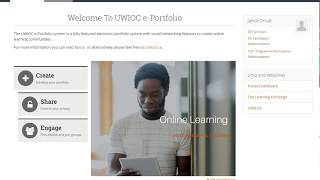 Creating and Updating Your ePortfolio Profile