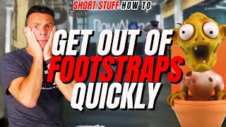 How to Get out of Concept2 Footstraps Quickly