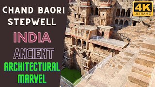 Exploring the Magnificent Chand Baori Stepwell in Rajasthan, India