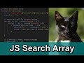 JavaScript Search an Array Tutorial (Multidimensional Array of Animal Strings)