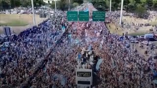 CRISTIAN ROMERO: The Spurs Defender and His Argentina Teammates Greeted by Thousands in Buenos Aires