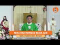 MISA MINGGU BIASA XXII SABTU, 29 AGUSTUS 2020 PAROKI ST. ALBERTUS DE TRAPANI