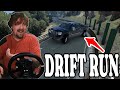 Touge Drift Run In A Diesel Truck 