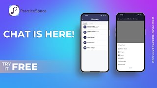 Using the New Practice Space Chat Feature