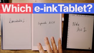 Can't Decide Between the Remarkable 2, Supernote A5X or Boox Note Air 2? Here's How!