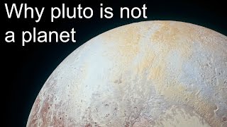 Why is pluto not a planet?
