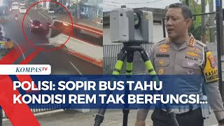 Kesaksian Sopir Bus Pariwisata Usai Kecelakaan di Batu: Sudah Tahu Rem Blong