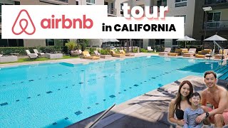 BEAUTIFUL Airbnb TOUR with RESORT LIKE SWIMMING POOL in CALIFORNIA | IRVINE | CHEAPER  than HOTELS