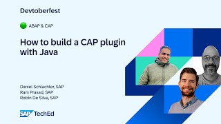 🟢 How to build a CAP plugin with Java