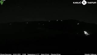 Paladini, Vidikovac 18.01.2021 Night HD TimeLapse