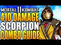 Mortal Kombat 11 Scorpion Combos - MK11 Scorpion Combo Tutorial - Daryus P