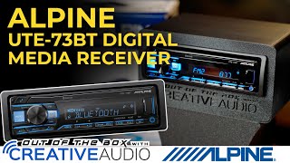 Alpine UTE-73BT Digital Media Receiver Unboxing \u0026 Overview - Out of the Box