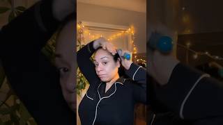 HOW TO WRAP YOUR HAIR IN 30 SECONDS‼️#haircareroutine #selfcare  #hairtips #hairtutorial #grwm